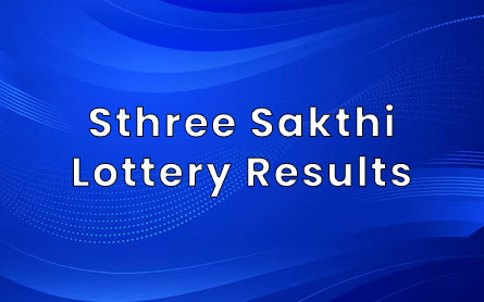 Kerala Sthree Sakthi Lottery Result