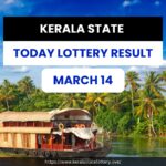 KERALA STATE TODAY LOTTERY RESULT